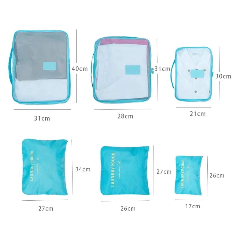 Travel Buddy Bags (Pack of 6)