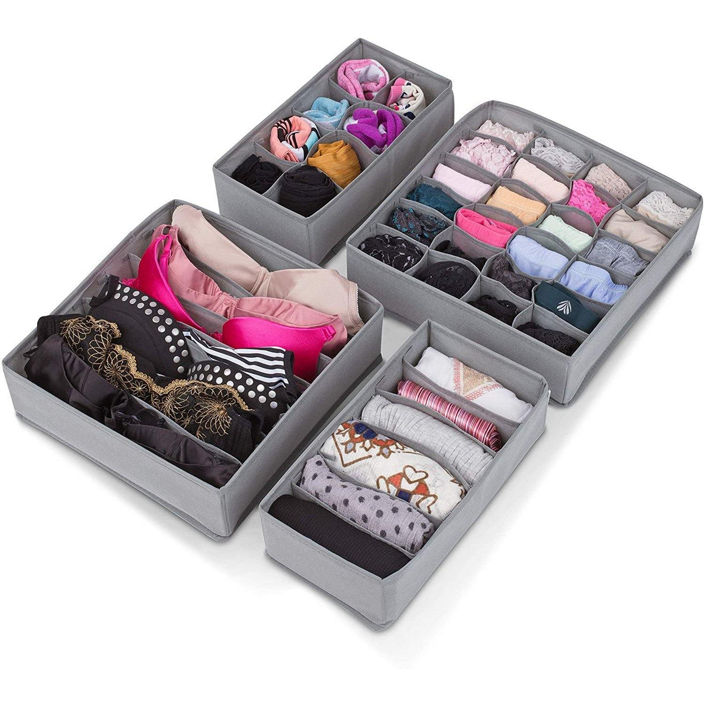 Multi-compartment Clothes Organizer(Set of 4 pieces)