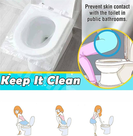 DISPOSABLE TOILET SEAT COVERS(Pack of 50)